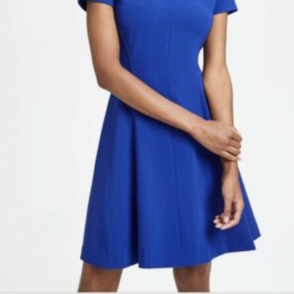 NWT $365 Theory Modern Seamed Shift Fit-and-Flare Dress in size 6! - Picture 6 of 8